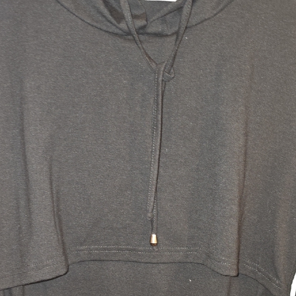 Breastfeeding/maternity Black Hoodie Sweatshirt Layered Discreet Feeding LOT O - Picture 7 of 8